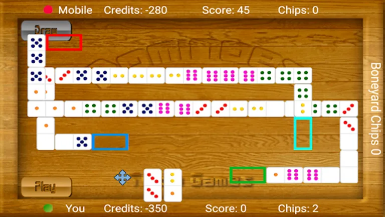Dominoes Game screenshot 2