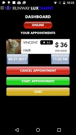 RUNWAY® LUX Talent screenshot 1