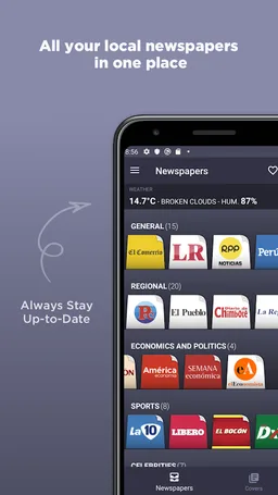 Peruvian Newspapers screenshot 1
