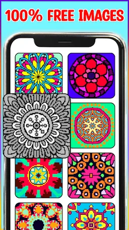 Mandala Pixel Art Coloring screenshot 4