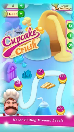 Cupcake Match 3 Puzzle Game screenshot 3