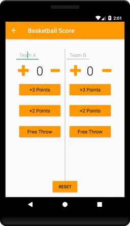 Basketball Score screenshot 1