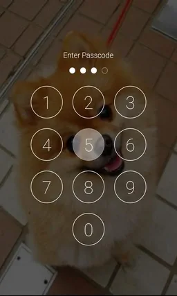 Puppy Dog Pattern Lock Screen Cute Puppy Passcode screenshot 2