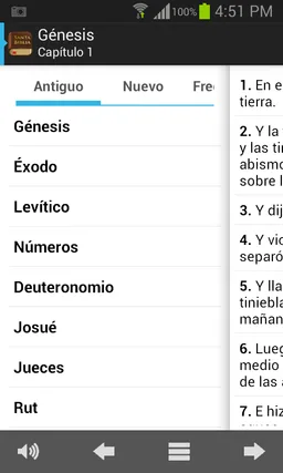 Santa Biblia Reina Valera screenshot 1