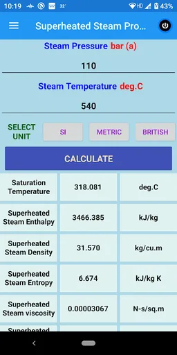 STEAMCAL screenshot 2