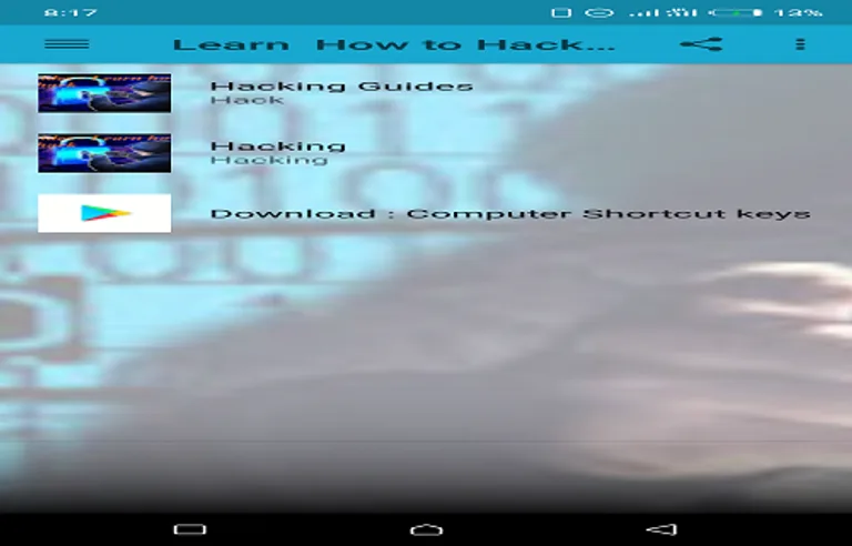 Learn How to Hack -Guides screenshot 2