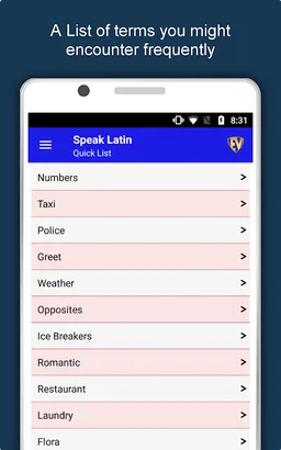 Learn Latin Language Offline screenshot 12