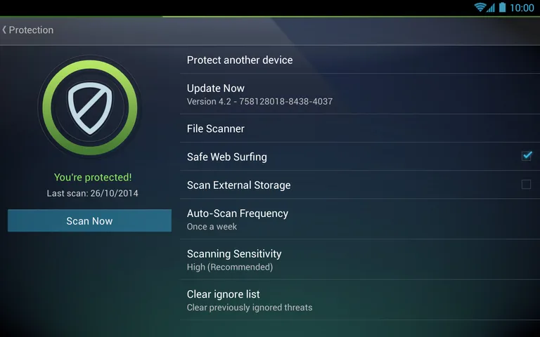 AntiVirus PRO Android Security screenshot 3