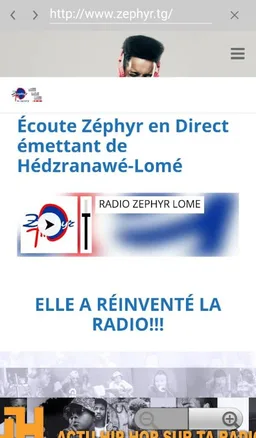 Radio Zéphyr Togo screenshot 1