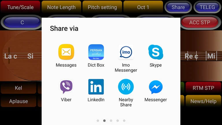 Saz Persian Setar Pro screenshot 7