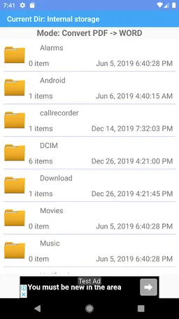 Pdf to word converter screenshot 2