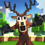 Cops N Robbers:Pixel Craft Gun icon