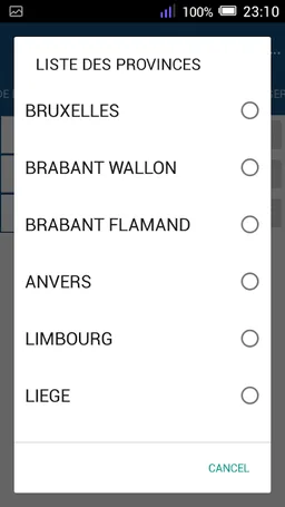 Code Postal Belge screenshot 6