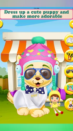 puppy newborn babyshower Games screenshot 6