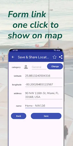 Save - Share Location Map screenshot 5