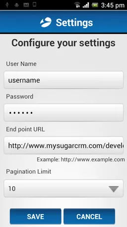 Sugar Lead Manager screenshot 5