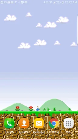 8-Bit Scrolling Wallpaper Lite screenshot 1