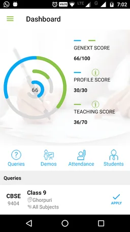 Genext Tutors screenshot 1