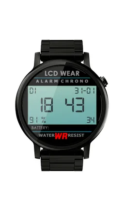 Retro LCD Wear Watchface screenshot 6