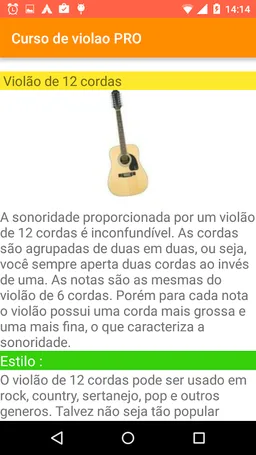 Curso de violão iniciante screenshot 6