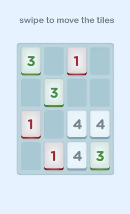 Fours - Number Matching Game screenshot 1