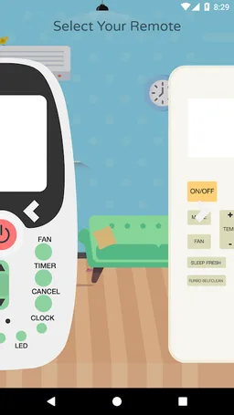 שלט למזגן screenshot 2