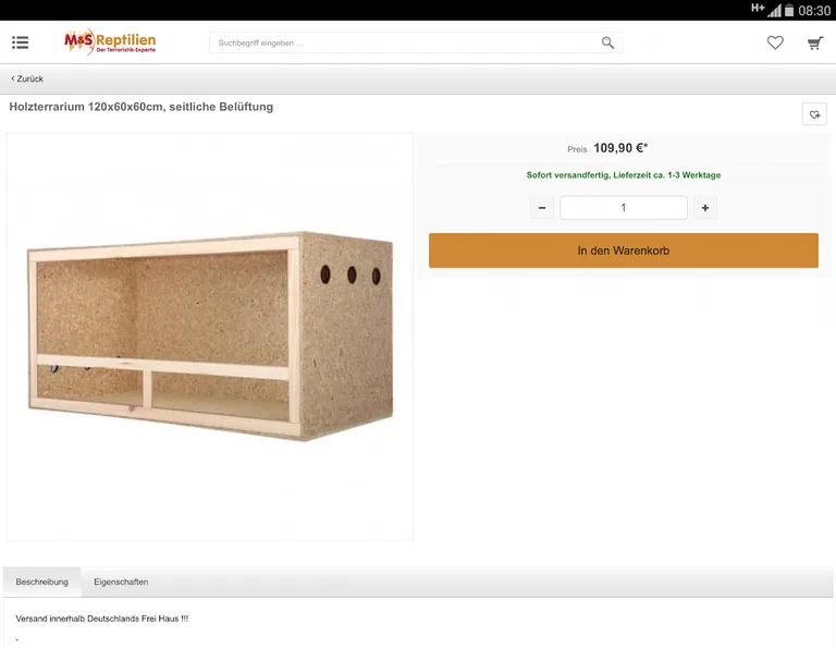 M&S Reptilien. Der Terraristik screenshot 5