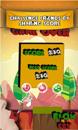 Blow Fly : voice controlled screenshot 1