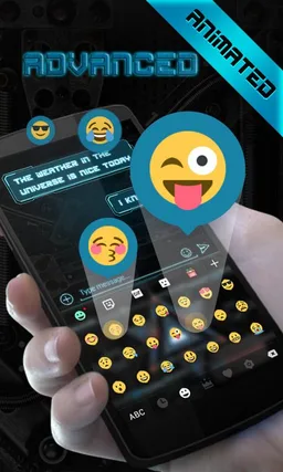 Advanced GO Keyboard Animated Theme screenshot 3