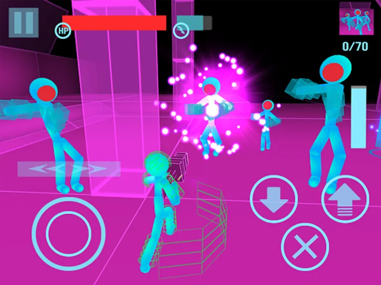 Stickman Neon Gun Warriors screenshot 10