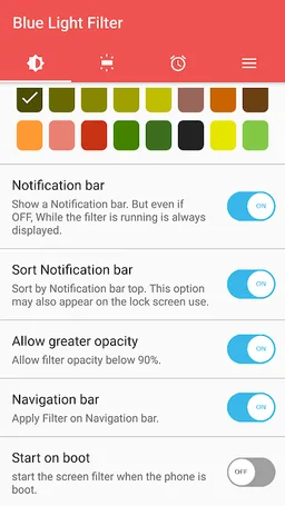 sFilter - Blue Light Filter screenshot 3