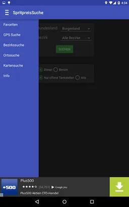 Gas Stations and prices Austria & Germany screenshot 3
