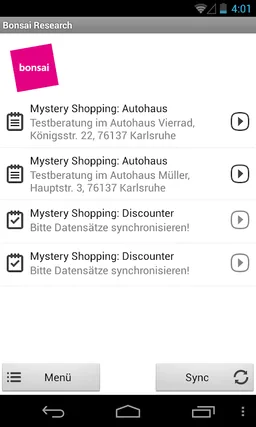 Bonsai POS screenshot 1