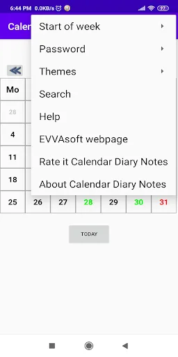 Calendar Diary Notes screenshot 10