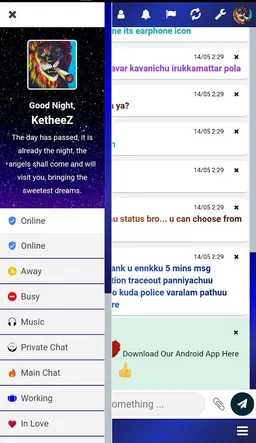 TAMILSWEET - Tamil Chat Room screenshot 2