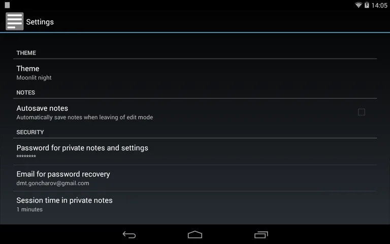 MobiNotes screenshot 7