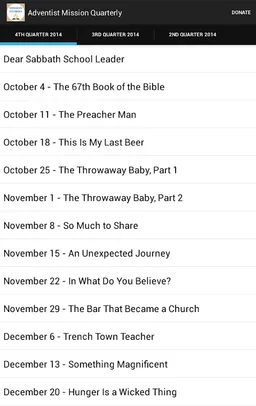 Adventist Mission Quarterly screenshot 2