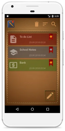 Notebook - Organize Ideas List screenshot 3