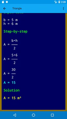 Polygeom: Geometry Formulas screenshot 3
