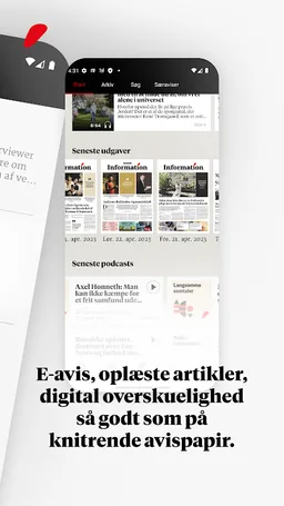 Information e-avis screenshot 3