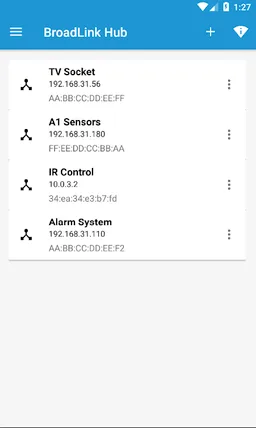 Broadlink Hub screenshot 1