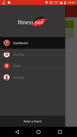 fitness pod screenshot 2