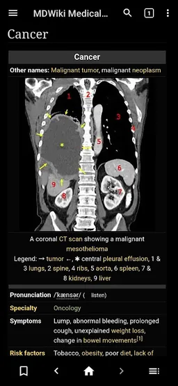 WikiMed Medical Encyclopedia screenshot 3