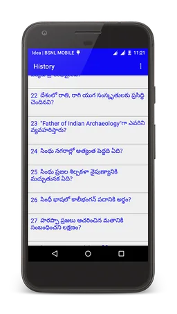 Indian History in Telugu screenshot 6