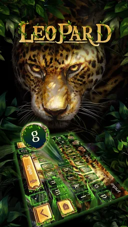 Leopard in Jungle Keyboard screenshot 3