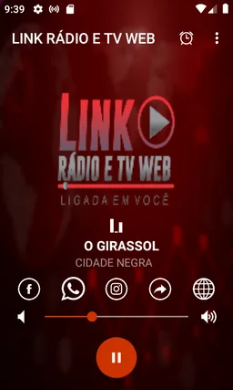 LINK RÁDIO E TV WEB screenshot 1