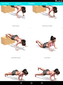 3D Push Ups Home Workout screenshot 3