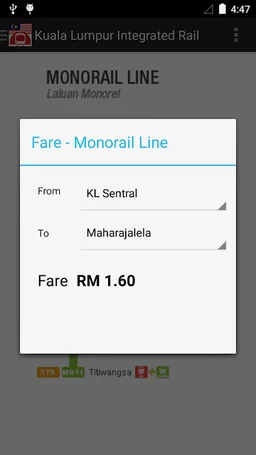 Malaysia Kuala Lumpur Subway screenshot 5