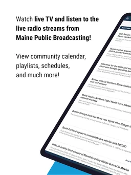 Maine Public Broadcasting App screenshot 13