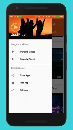 JustPlay online video player screenshot 4